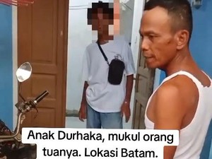 Viral Anak di Batam Tantang Bapaknya Duel gegara Tak Dibelikan Motor