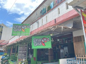 Warung Seafood di Pangandaran Jualan Sambil Sedekah, Harga Rp 15 Ribu