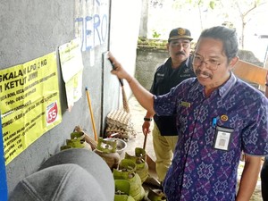 Sidak Jelang Galungan, Empat Pangkalan LPG 3 Kg di Gianyar Langgar SOP