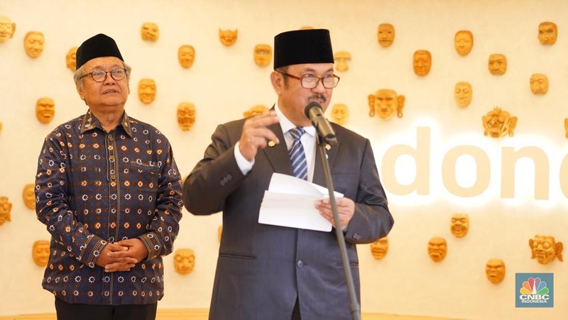World Expo 2025 Osaka resmi dibuka untuk umum pada Minggu (13/4). Sejak hari pertama, Paviliun Indonesia langsung diserbu lebih dari 5.000 pengunjung yang antusias ingin mengenal Indonesia lebih dekat. (CNBC Indonesia/Angga Yosua)