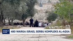 Video: 480 Warga Israel Serbu Kompleks Al-Aqsa