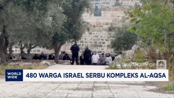 Video: 480 Warga Israel Serbu Kompleks Al-Aqsa