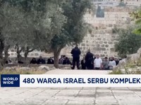 Video: 480 Warga Israel Serbu Kompleks Al-Aqsa