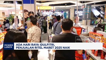 Video: Ada Hari Idulfitri, Penjualan Ritel Maret 2025 Naik