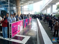 Nasib Korban PHK, Umur 50 Masih Antre Cari Kerja di Job Fair