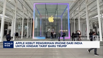 Video: Hindari Tarif Trump, Apple Kebut Pengiriman IPhone Dari India