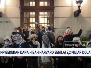  Trump Bekukan Dana Hibah Harvard Senilai 2,2 Miliar Dolar