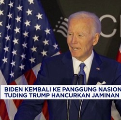 Video: Biden Tuding Trump Hancurkan Jaminan Sosial AS