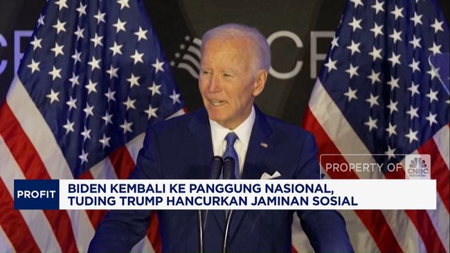 Video: Biden Tuding Trump Hancurkan Jaminan Sosial AS