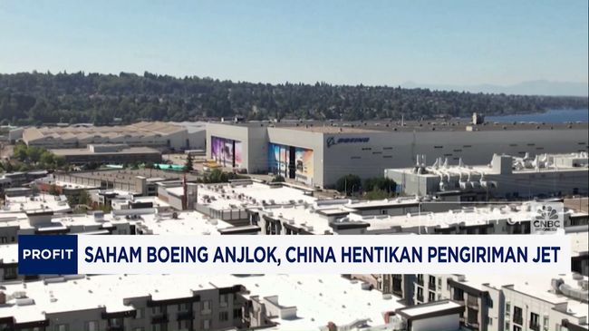 Video: Saham Boeing Anjlok, China Hentikan Pengiriman Jet