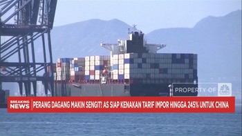 Video: Makin Sengit! AS Kenakan Tarif Impor Hingga 245% Untuk China