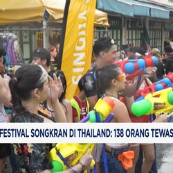 Video: 4 Hari Festival Songkran di Thailand, 138 Orang Tewas