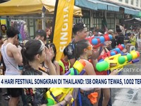 Video: 4 Hari Festival Songkran di Thailand, 138 Orang Tewas