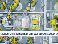 Video: Berkat Ledakan Ekspor, Ekonomi China Tumbuh 5,4% di Q1-2025