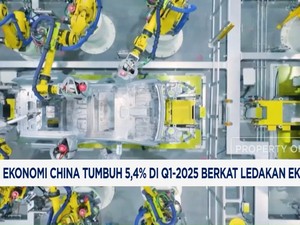 Video: Berkat Ledakan Ekspor, Ekonomi China Tumbuh 5,4% di Q1-2025