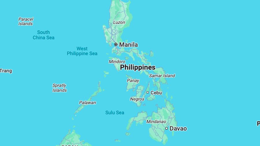 Ilustrasi Peta Filipina. (Google Maps)