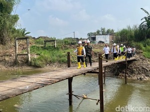 Pembangunan Jembatan Mojokerto-Gresik Rp 13,5 M Ditarget Tuntas Oktober 2025