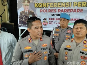 Oknum Polisi di Parepare Sempat Pukul Tahanan Sebelum Tewas karena Melawan