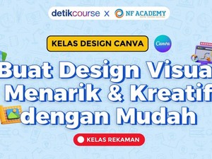 Belajar Desain Jadi Gampang! Ungkap Rahasia Kelas Design Canva di detikcourse VOD
