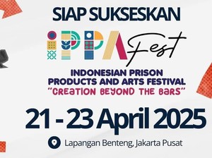 Kementerian Imipas Gelar IPPAFest, Pameran UMKM dan Seni Para Napi