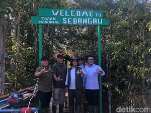 Menhut Sambangi TN Sebangau Kalteng, Sebut Penting untuk Iklim Global