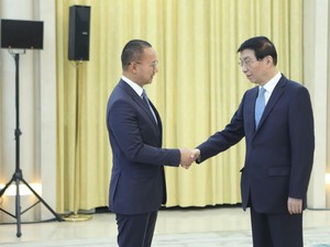 Bertemu Ketua MPR China, Eddy Soeparno Bahas Program Ketahanan Energi