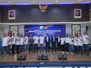 Indra Jayaatmaja Dilantik Jadi Ketum PBSI Kabupaten Sumedang