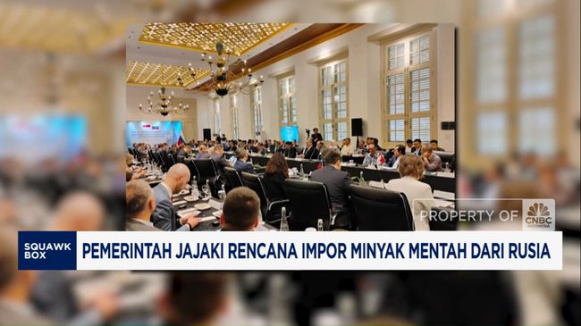 Video: Indonesia Jajaki Rencana Impor Minyak Mentah dari Rusia