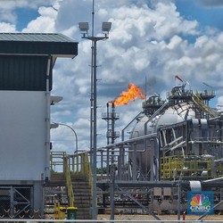 Proyek Pengolahan Gas Blok Lemang Diresmikan, Produksi LPG RI Nambah!