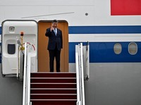Xi Jinping Sambangi Putin di Rusia, Drone Ukraina Serbu Moskow