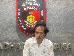 Tampang Pria Penculik Bocah 13 Tahun di Jaktim Usai Ditangkap Polisi