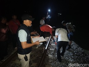 Diduga Bunuh Diri, Pria di Kota Kediri Tewas Tertabrak KA Kahuripan