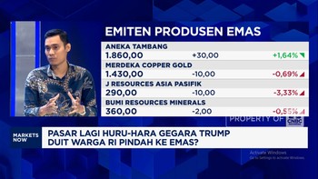 Video: Trump Bikin Huru-Hara, Duit Warga RI Lari ke Emas?
