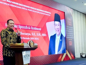 Bamsoet Dukung Jimly Award dan Bicara Pentingnya Perbaikan Partai Politik