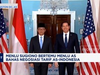 Video: Menlu Sugiono Bertemu Menlu AS Bahas Negosiasi Tarif AS-RI