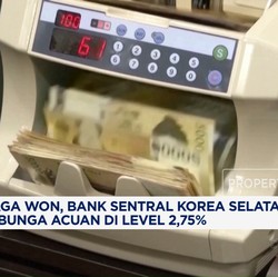 Video: Demi Jaga Won, Bank Sentral Korsel Tahan Bunga Acuan di 2,75%