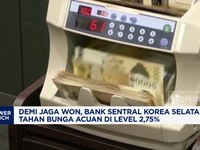 Video: Demi Jaga Won, Bank Sentral Korsel Tahan Bunga Acuan di 2,75%