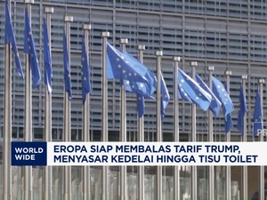 Video: Eropa Siap Balas Tarif Trump, Incar Kedelai Hingga Tisu Toilet