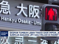 Video: Jepang Catat Surplus Dagang di Maret 2025