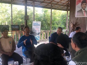 Dialog dengan Menhut, Nelayan Sebangau Keluhkan Akses Terhalang Pohon Rasau