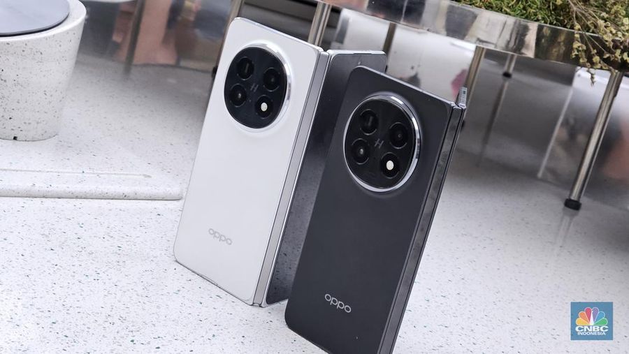 Oppo Find N5. (²©²ÊÍøÕ¾/Intan Rakhmayanti)