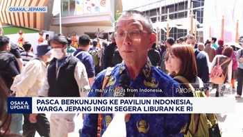 Video: Kunjungi Paviliun Indonesia, Warga Jepang Ingin Liburan ke RI