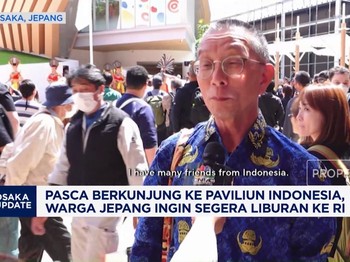 Video: Kunjungi Paviliun Indonesia, Warga Jepang Ingin Liburan ke RI