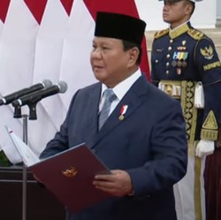 Sah! Prabowo Lantik Gubernur-Wagub Papua Pegunungan & Bangka Belitung