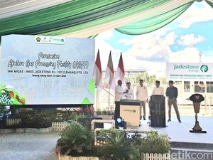 Proyek Pengolahan Gas Jadestone di Jambi Diresmikan, Ini Harapan Al Haris