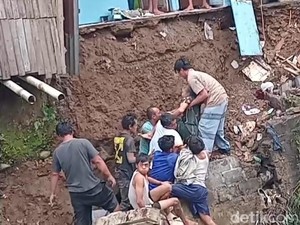 Potret Rumah Ambrol yang Bikin Nenek di Bogor Tertimbun Longsor