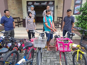 Demi Nafkahi 4 Anak, Pria di Jombang Nekat 13 Kali Mencuri Sepeda