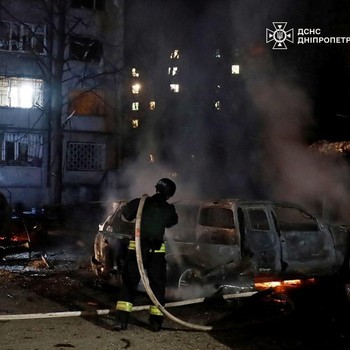Putin Ngamuk, 'Hujan' Drone Rusia Bombardir Dnipro Ukraina