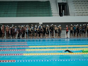 250 Peserta Ikuti Ajang Triathlon di GBK