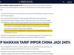 Video: Ngeri! Trump Naikkan Tarif Impor China Jadi 245%